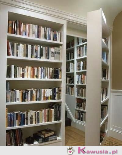 Sekretne wejście do biblioteczki