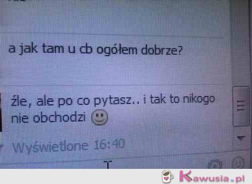 A jak tam u Ciebie