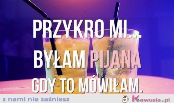 Przykro mi