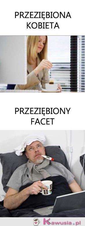 Kobieta vs facet