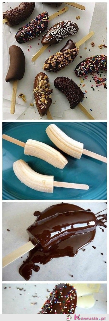 Banan w czekoladzie