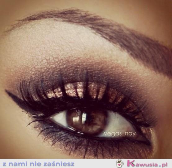 śliczny make up