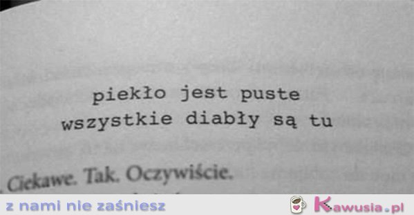 Piekło jest puste