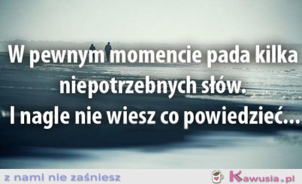 W pewnym momencie