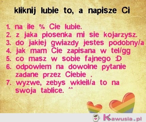 Kliknij lubię to...
