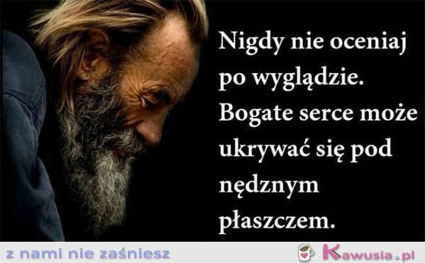 Nigdy nie oceniaj