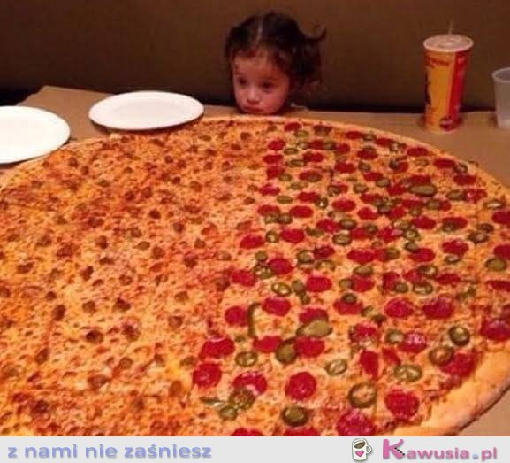 Ale ogromna pizza