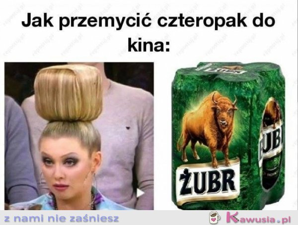 Jak przemycić czteropak