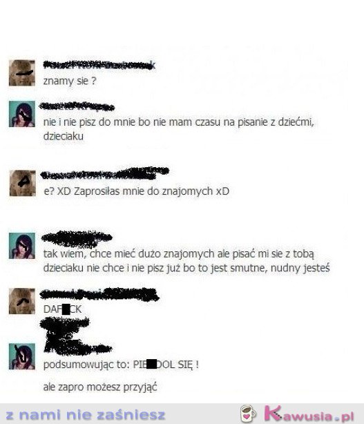 Z serii dziwni ludzie na facebooku