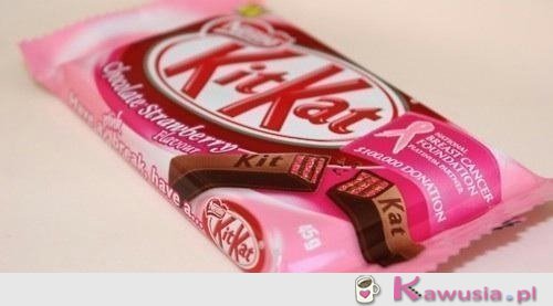 Truskawkowy Kit Kat - spróbowałybyście?