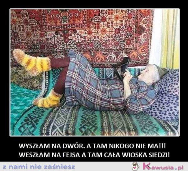 Wyszłam z domu, a tam...