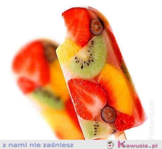 Lody owocowe