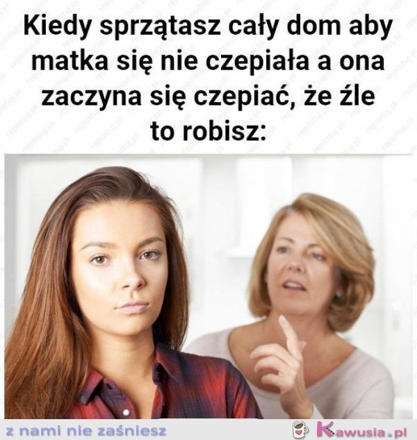 Kiedy sprzątasz cały dom