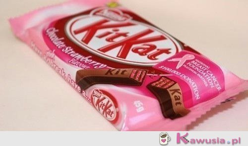 Truskawkowy Kit Kat - spróbowałybyście?