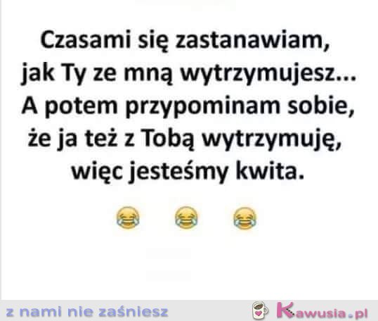 Czasami się zastanawiam