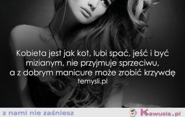 Kobieta jest jak kot...