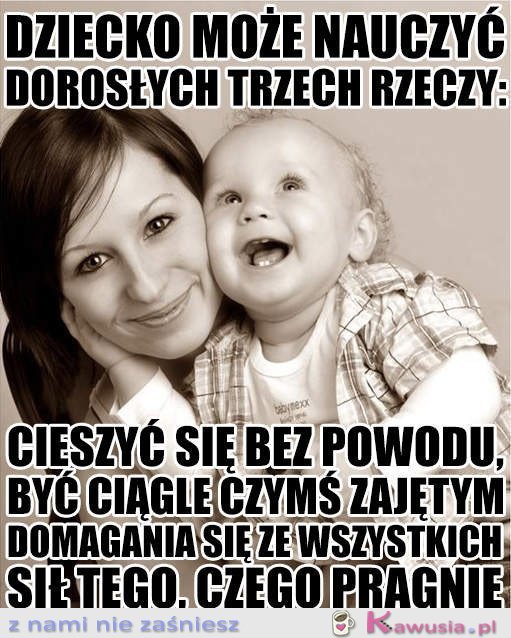 Dziecko może nauczyć