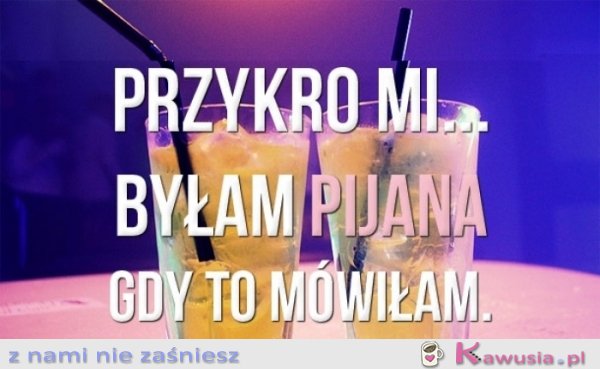 Przykro mi