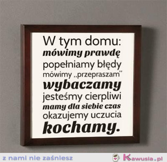 Zasady domowe