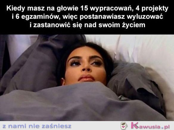 Dobra muszę trochę wyluzować