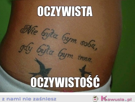 Oczywista oczywistość   błąd ortograficzny