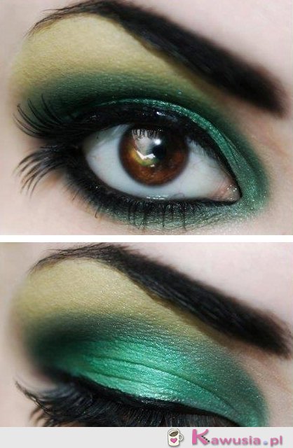 śliczny make up