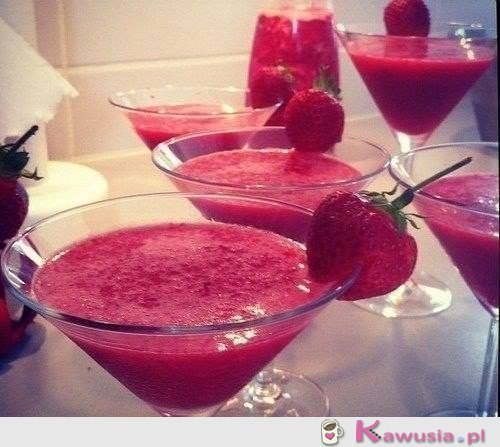 Koktajle truskawkowe