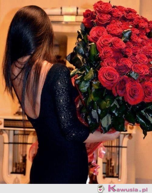 Piękny bukiet róż!