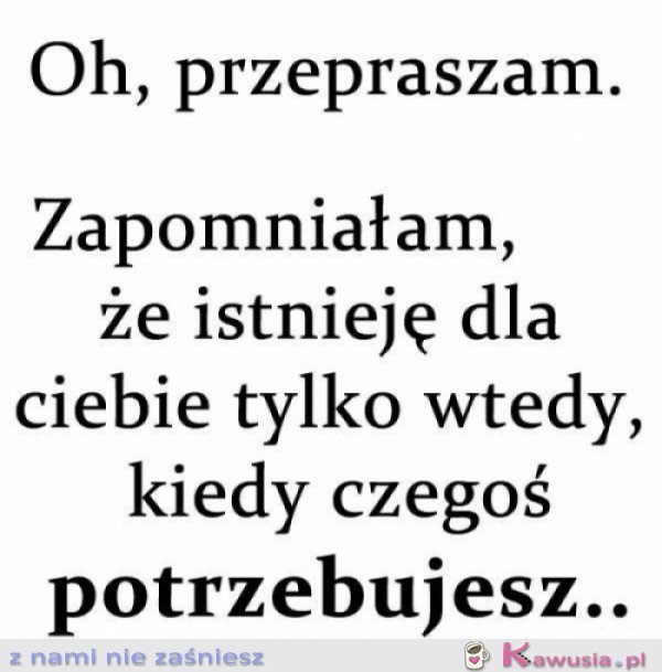 Oh, przepraszam.