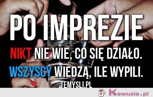Po imprezie 