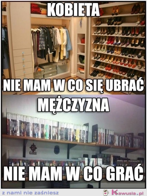 Kobieta vs mężczyzna