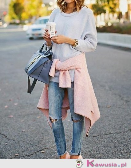 Pastelowa stylizacja