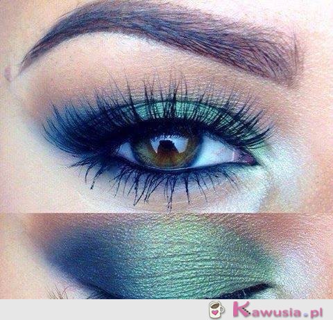 śliczny make up