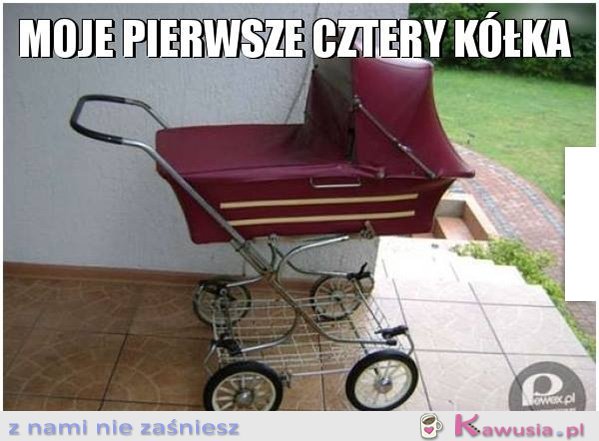 Moje pierwsze cztery kółka