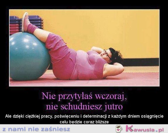 Potrzeba ciężkiej pracy