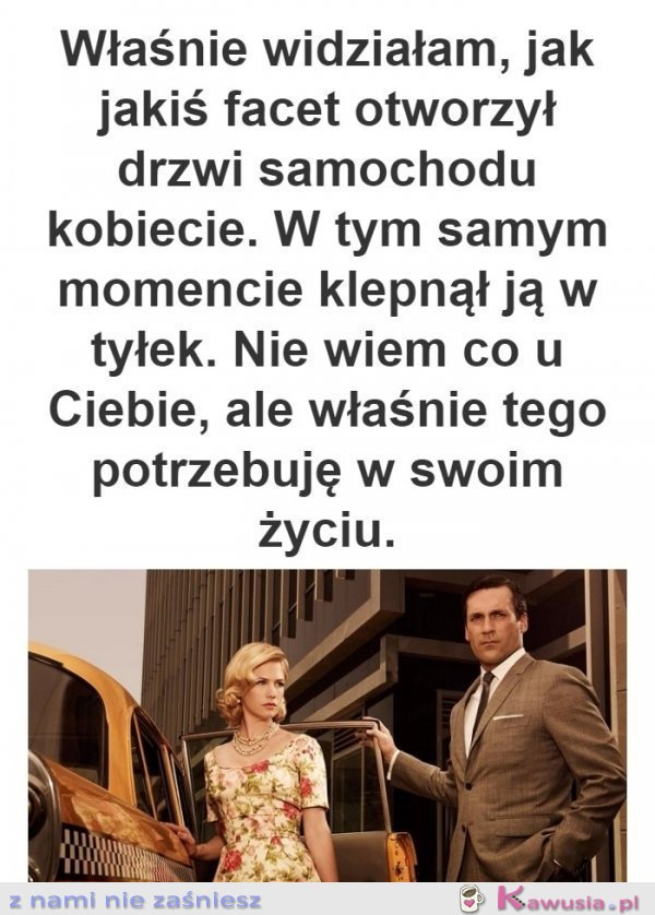 Właśnie tego potrzebuję
