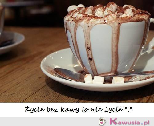 Życie bez kawy to nie życie