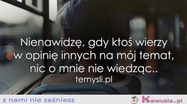 Nienawidzę, gdy...