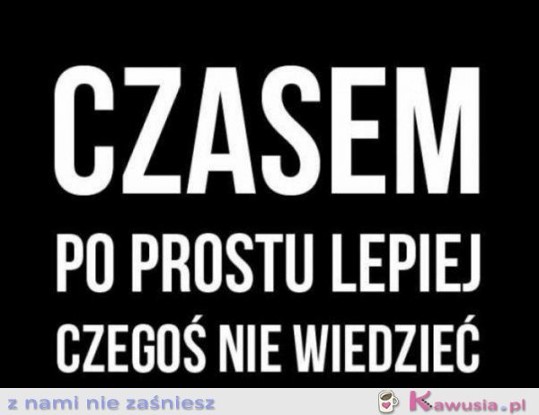 Czasem po prostu