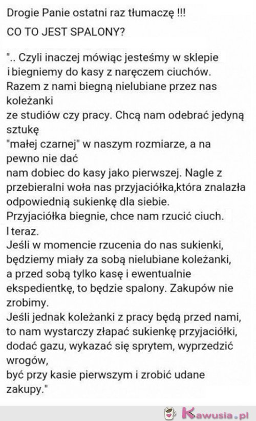 Żeby wszystko było jasne...