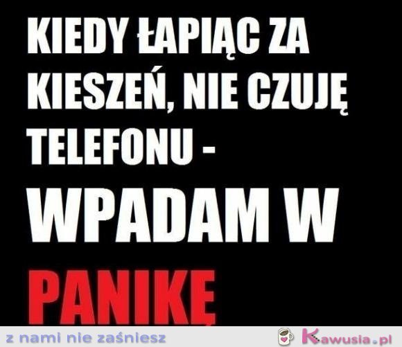 Kiedy łapiąc za kieszeń