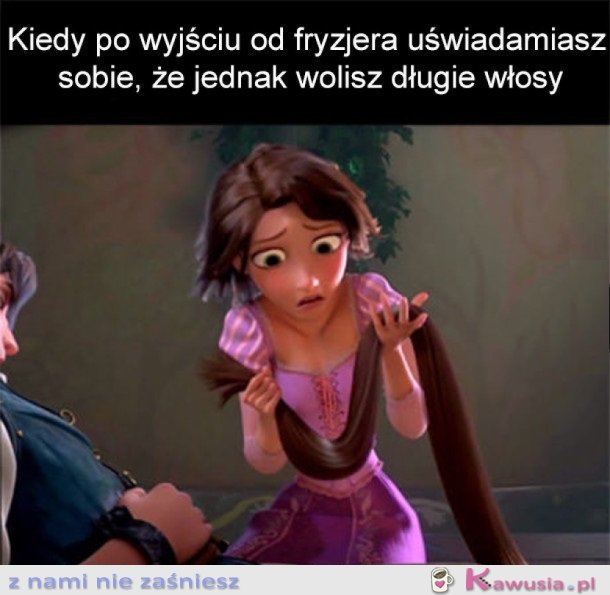 PO WIZYCIE U FRYZJERA