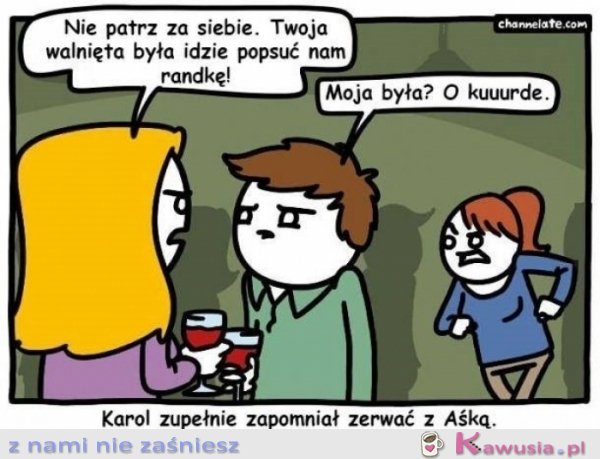 Zapomniało mu się...