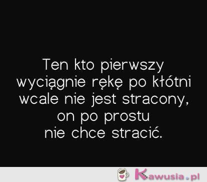 Ten kto pierwszy... 