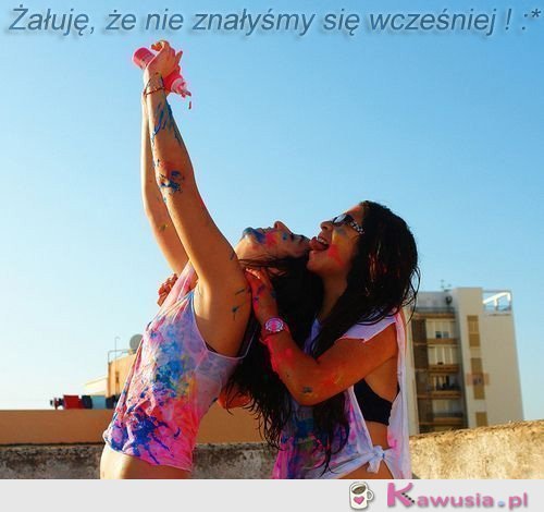 Żałuje, że nie...