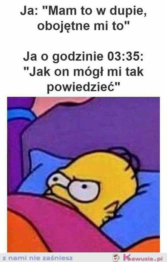 Jak on tak mógł...