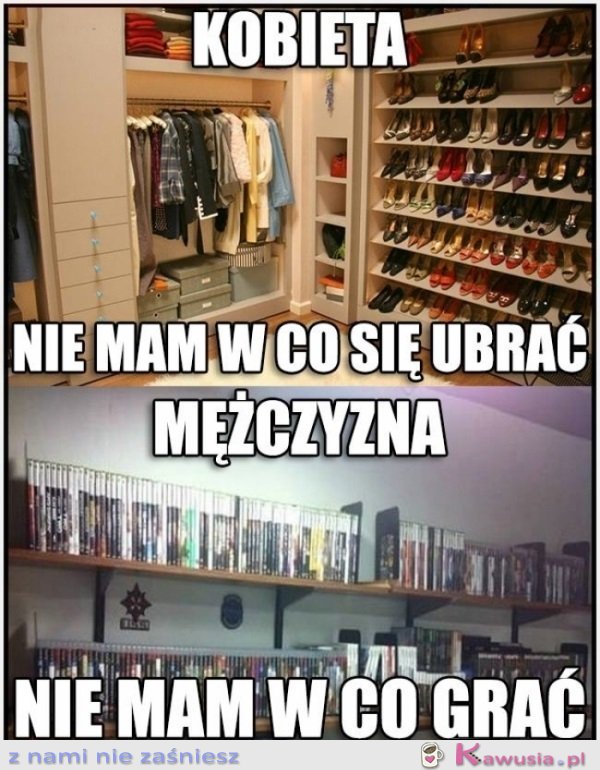 Kobieta vs mężczyzna