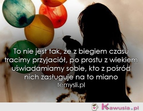 To nie jest tak...