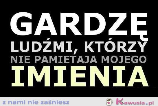 Gardzę ludźmi...