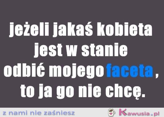 Jeżeli jakaś kobieta jest w stanie..